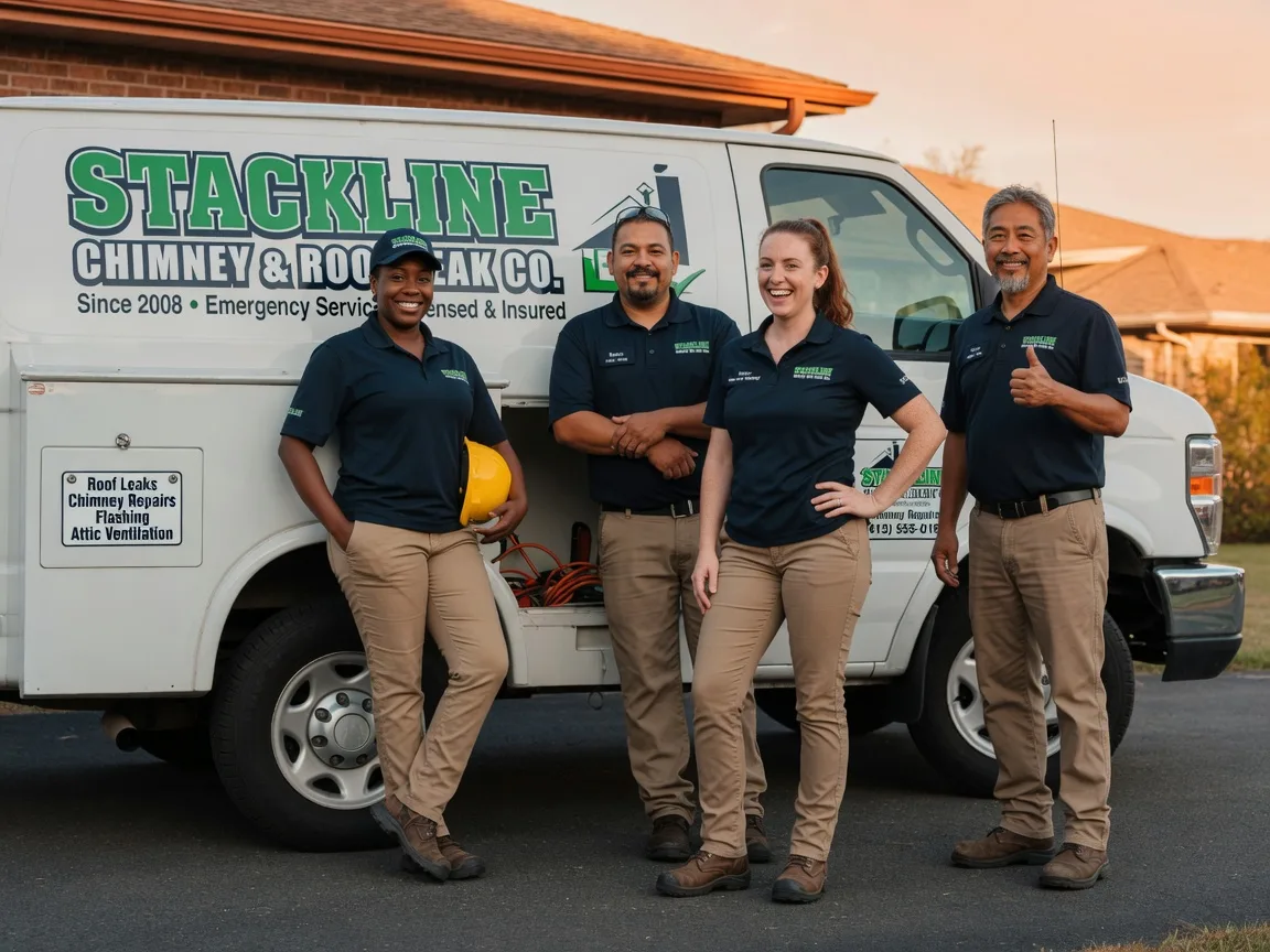 Chimney flashing repair company in Sutter, CA